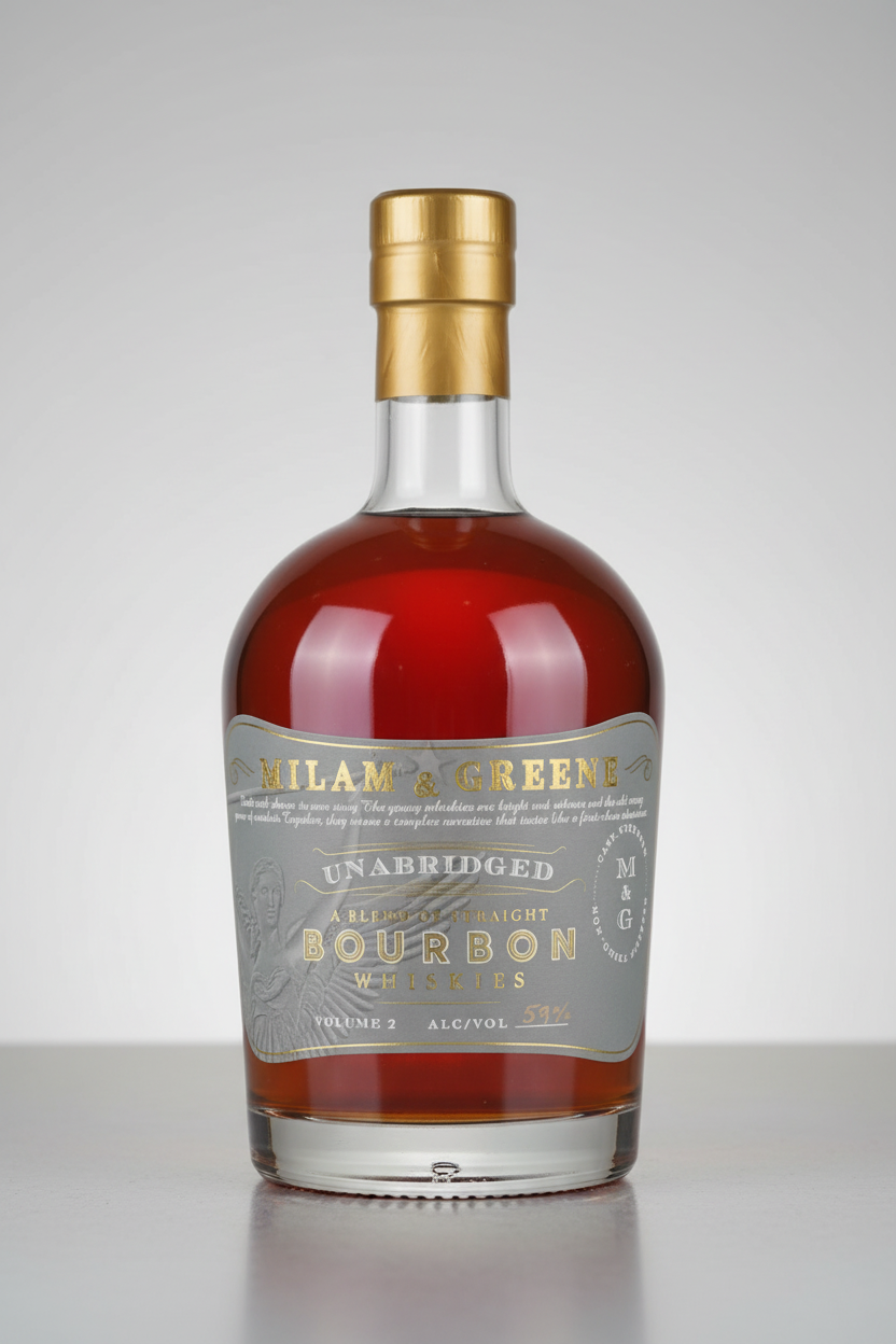 Milam and Greene Unabridged Bourbon Vol 2 750 ml
