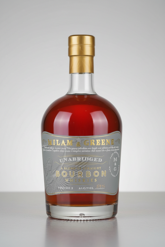 Milam and Greene Unabridged Bourbon Vol 2 750 ml